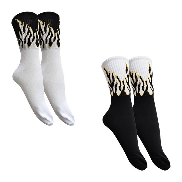 جوراب ساق بلند زنانه تن پوش هنگامه مدل کش اسپرت آتشین بسته 2 عددی  -  - 1