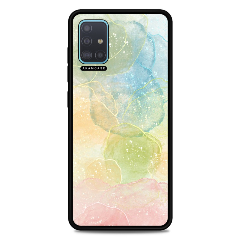 کاور  آکام مدل AMC-WSGA51-WATER COLOR-18 مناسب برای گوشی موبایل سامسونگ Galaxy A51  