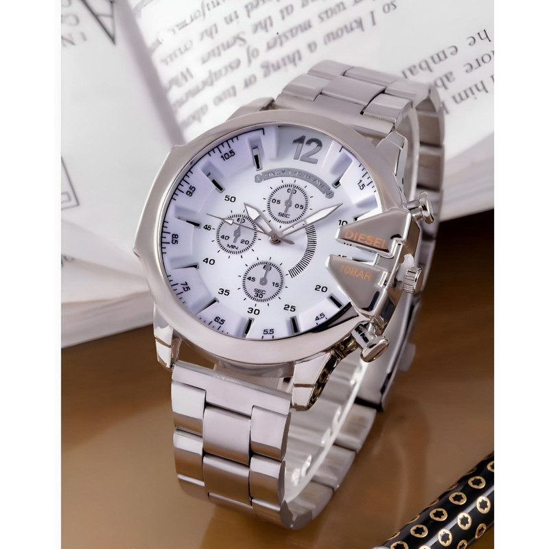 ساعت مچی عقربه‌ای مردانه مدل شاخدار تک موتوره کد DZ1