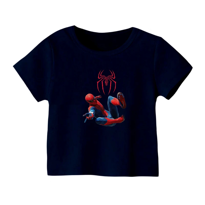 تی شرت آستین کوتاه بچگانه مدل مرد عنکبوتی کد 21