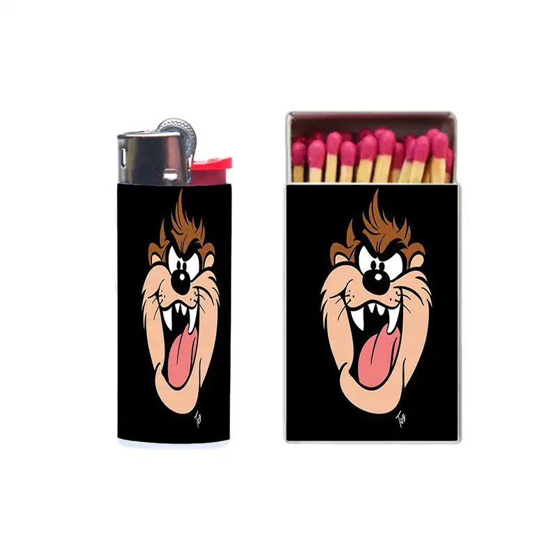 فندک مدل تازمانی کد 512 به همراه کبریت