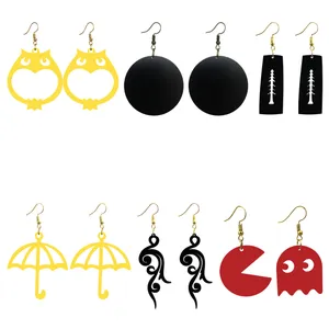 گوشواره زنانه هانستو مدل E6-211 مجموعه 6 عددی