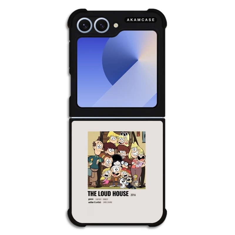 کاور آکام مدل AMC-WSGZFLIP6-CARTOONS-9 مناسب برای گوشی موبایل سامسونگ Galaxy Z Flip 6