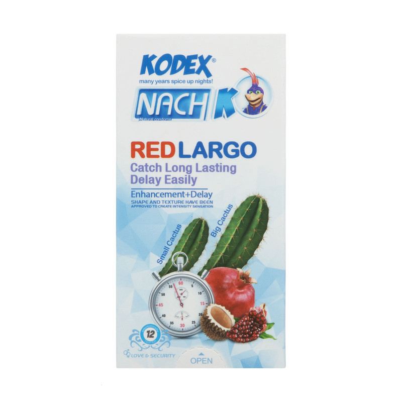 کاندوم ناچ کدکس مدل Red Cactus مجموعه 2 عددی کاندوم ناچ کدکس مدل Red Cactus مجموعه 2 عددی