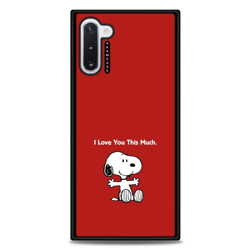 کاور آکام مدل AMC-WSGN10-SNOOPY-27 مناسب برای گوشی موبایل سامسونگ Galaxy Note 10
