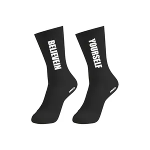 جوراب ورزشی ساق بلند مردانه چیاکو مدل BELIEVEIN YOURSELF کد 09