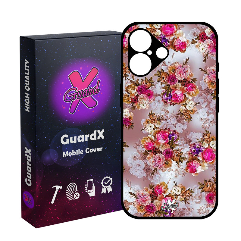 کاور گارد ایکس طرح گل مدل 10333 مناسب برای گوشی موبایل اپل iPhone 16