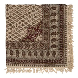 سفره قلمکار ممتاز اثر عطریان طرح 30 سایز 100 × 100 سانتی متر