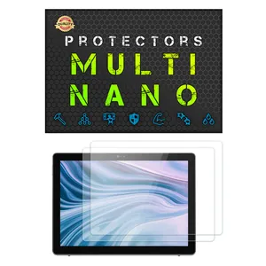 Multi Nano X-S2N Model Transparent Screen Protector For Dell Latitude 7210 12.3 Inch 2020 Laptop Pack Of 2