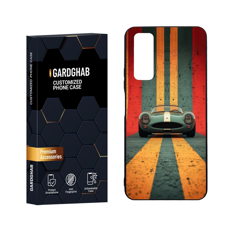 کاور گارد قاب مدل دور ژله ای پشت گلس پسرانه مناسب برای گوشی موبایل هوآوی Y7a