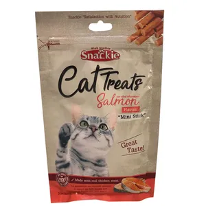 تشویقی گربه اسنکی مدل salmon وزن 70 گرم