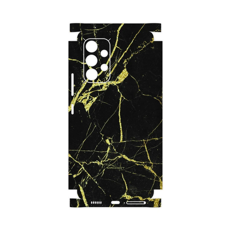 برچسب پوششی ماهوت مدل Graphite-Gold-Marble-FullSkin مناسب برای گوشی موبایل سامسونگ Galaxy A53 5G