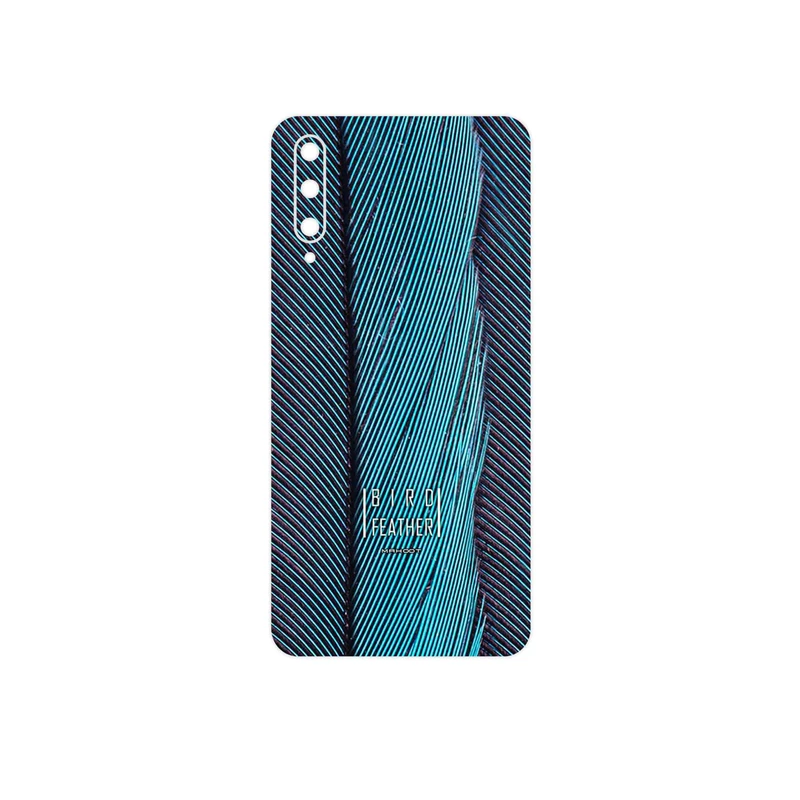 برچسب پوششی ماهوت مدل Turquoise feathers مناسب برای گوشی موبایل هوآوی Y9S