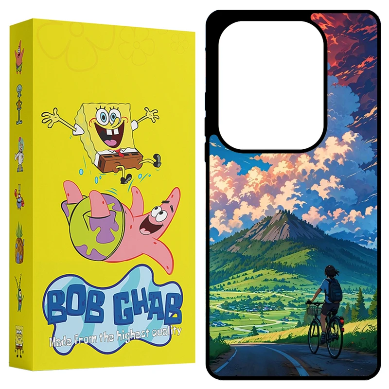 کاور باب قاب طرح طبیعت مدل BCPN13P مناسب برای گوشی موبایل شیائومی Redmi Note 13 Pro 4G / Poco M6 Pro 4G