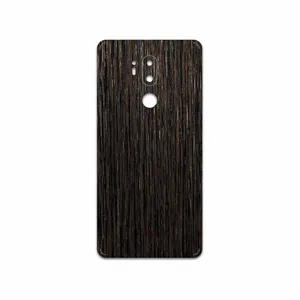 MAHOOT Dark-Gold-Stripes-Wood Cover Sticker for LG G7 PLUS THINQ