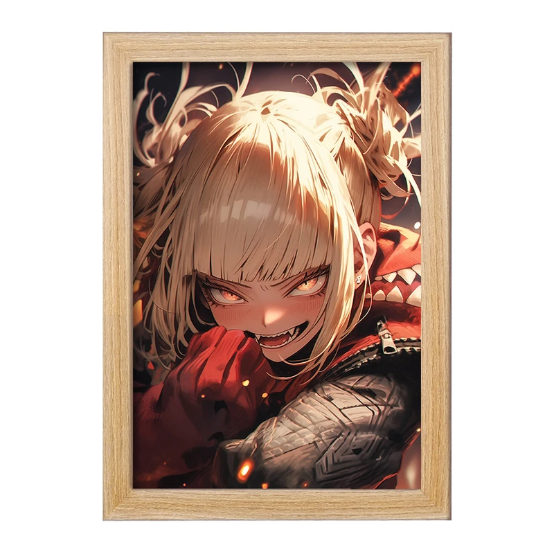 تابلو خندالو مدل انیمه آکادمی قهرمان من کد F2841