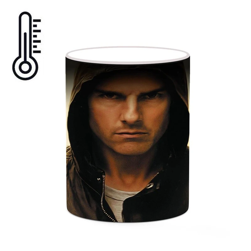 ماگ حرارتی کاکتی طرح تام کروز Tom Cruise مدل mgh27299
