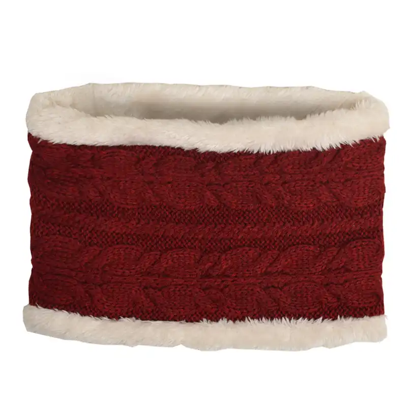 ست کلاه و شال گردن بافتنی بچگانه مدل 4357