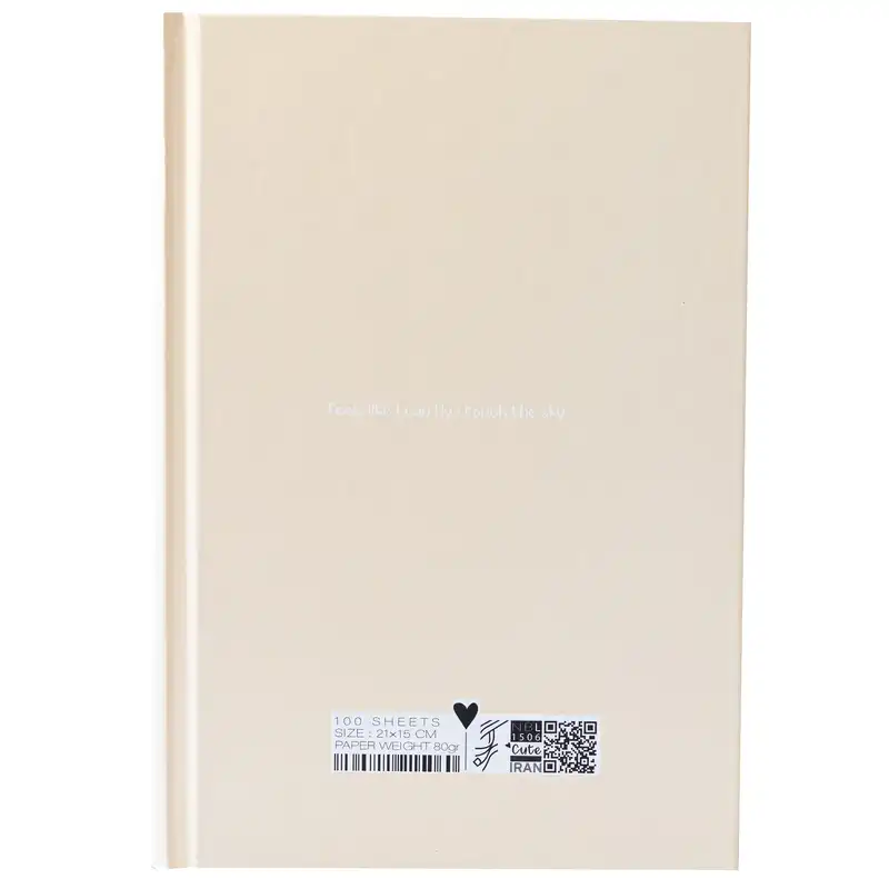 دفتر برگ مدل بولت ژورنال نقطه ای طرح کیوت پالت کد BJ_2507