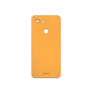MAHOOT Matte-Orange Cover Sticker for Google Pixel 3