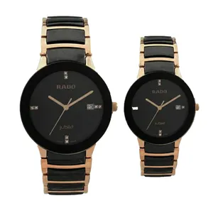 ست ساعت مچی عقربه‌ای کوارتز زنانه و مردانه رادو مدل 148.0288.5