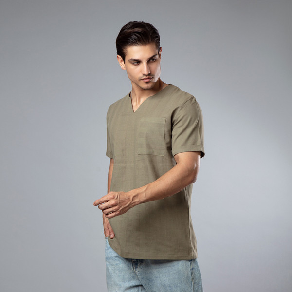 پیراهن آستین کوتاه مردانه باینت مدل 2261547-49