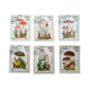 تمبر یادگاری مدل قارچ کد bc-2197 مجموعه 6 عددی