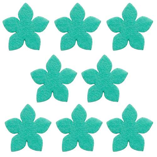 الگو نمد طرح گل لیلیوم مدل ONGLG08 بسته 8 عددی