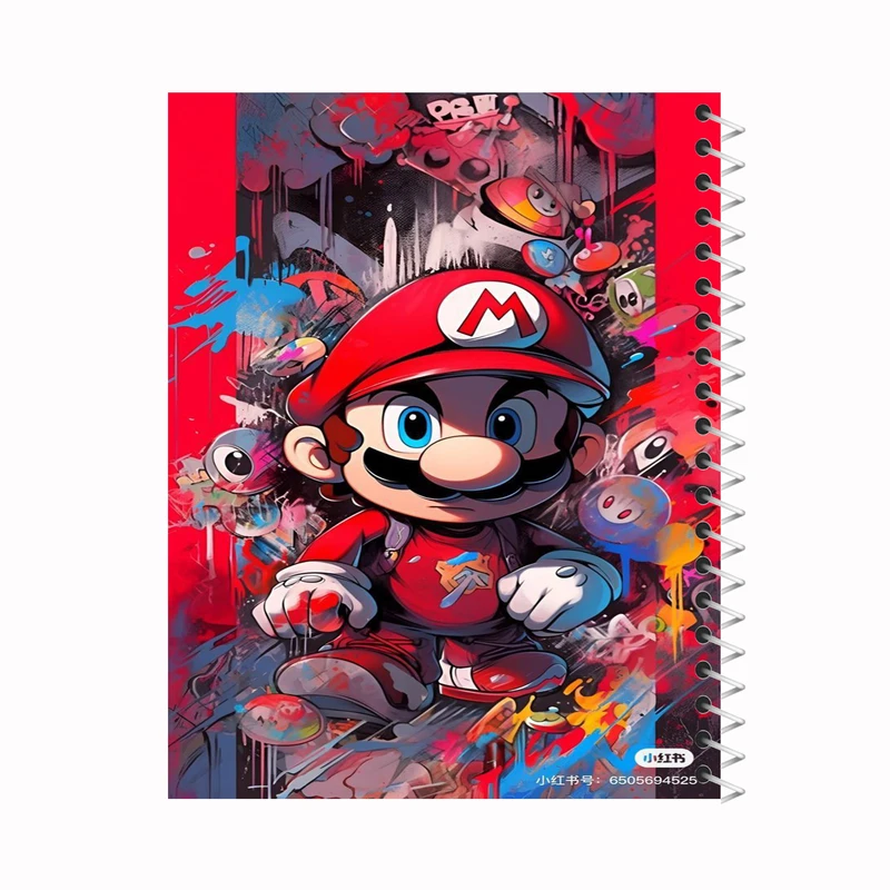 دفتر نقاشی 60 برگ طرح ماریو کد 001