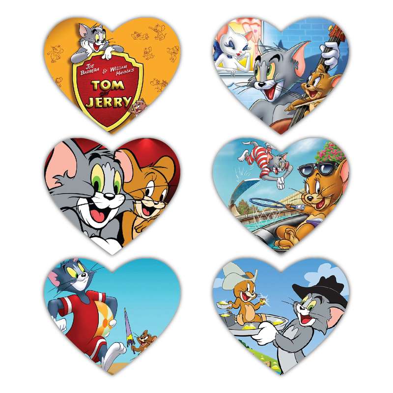پوستر مدل کارتون تام و جری کد Tom and Jerry مجموعه 6 عددی