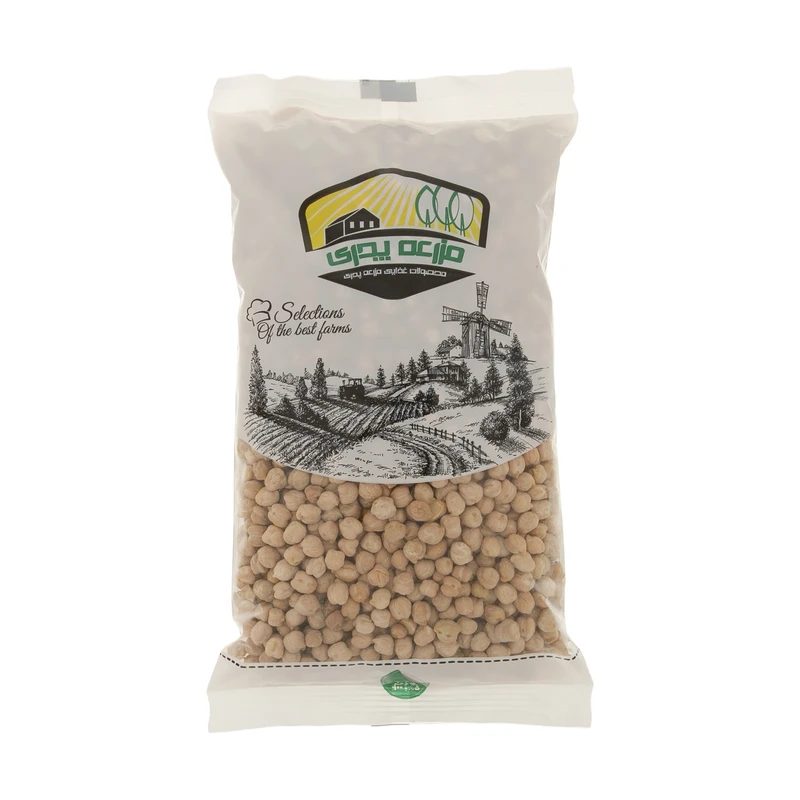 نخود دستچین ممتاز مزرعه پدری - 900 گرم 