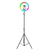 رینگ لایت مدل MJ30-RGB2 به همراه پایه