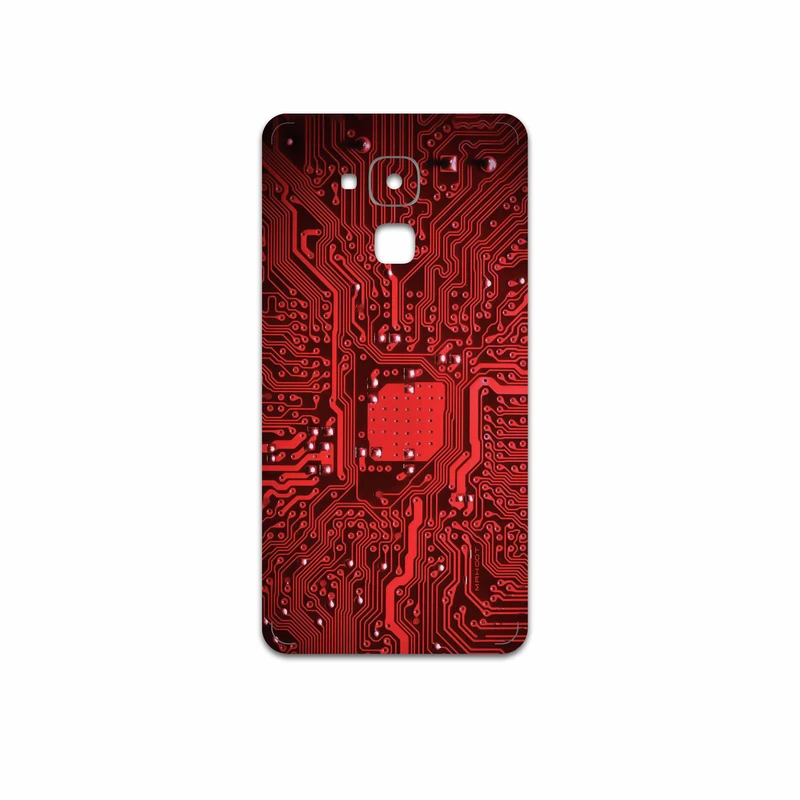 برچسب پوششی ماهوت مدل Red Printed Circuit Board مناسب برای گوشی موبایل هوآوی Gt3