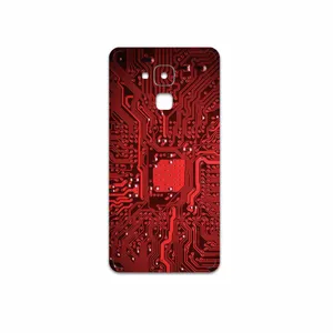 MAHOOT Red Printed Circuit Board Cover Sticker for Huawei Gt3