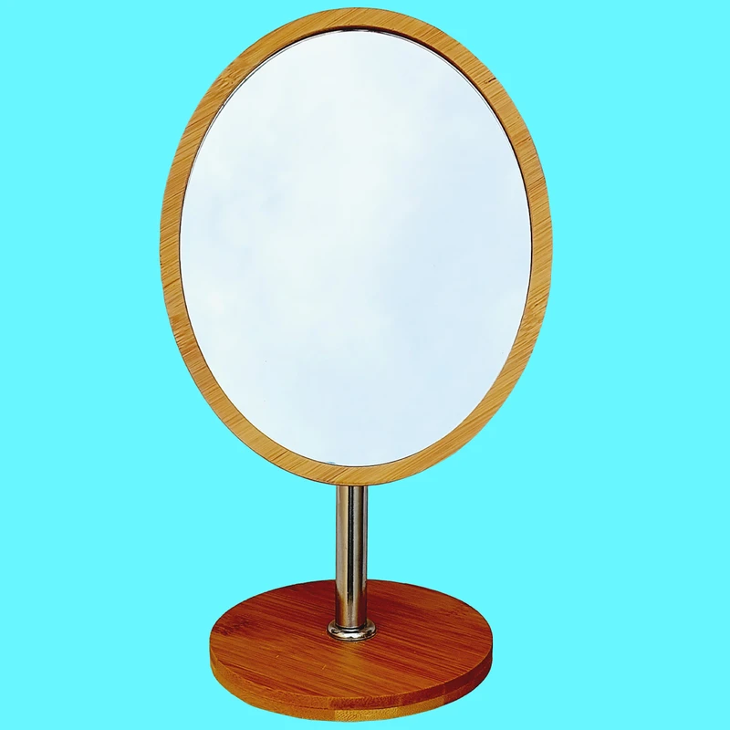 آینه آرایشی رومیزی مدل WOODEN