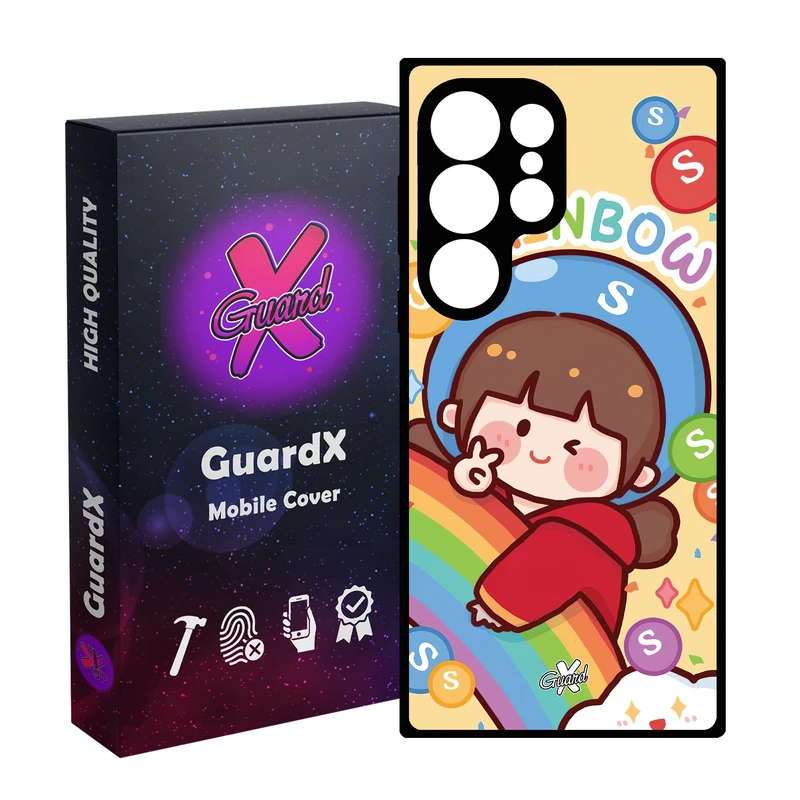 کاور گارد ایکس طرح Girl مدل 10520 مناسب برای گوشی موبایل سامسونگ Galaxy S25 Ultra