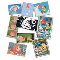 استیکر لپ تاپ طرح پونیو کد 2069 مجموعه 9 عددی