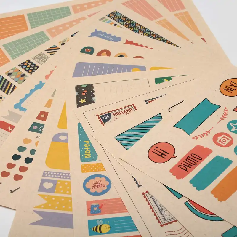 کاغذ یادداشت مدل پلنرساز مجموعه 10 عددی