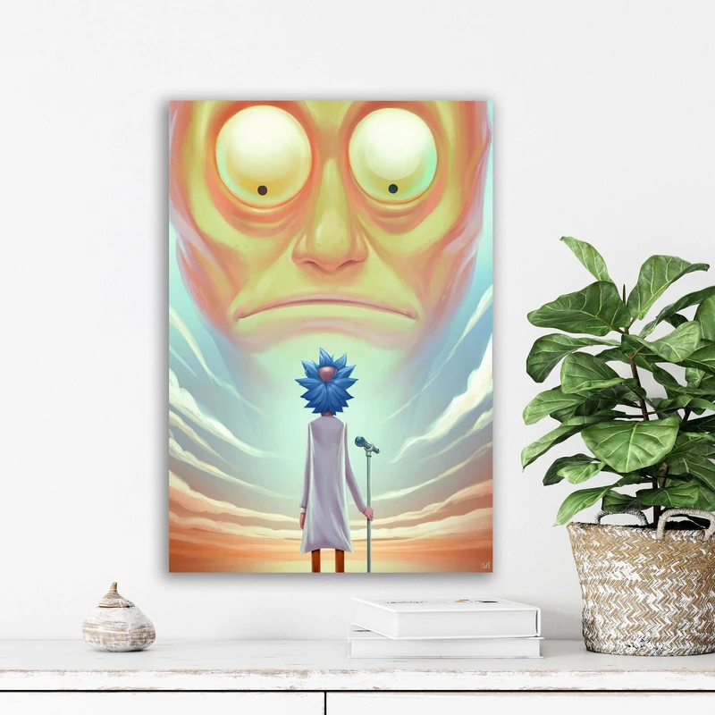تابلو شاسی آتریسا مدل ریک اند مورتی Rick and Morty