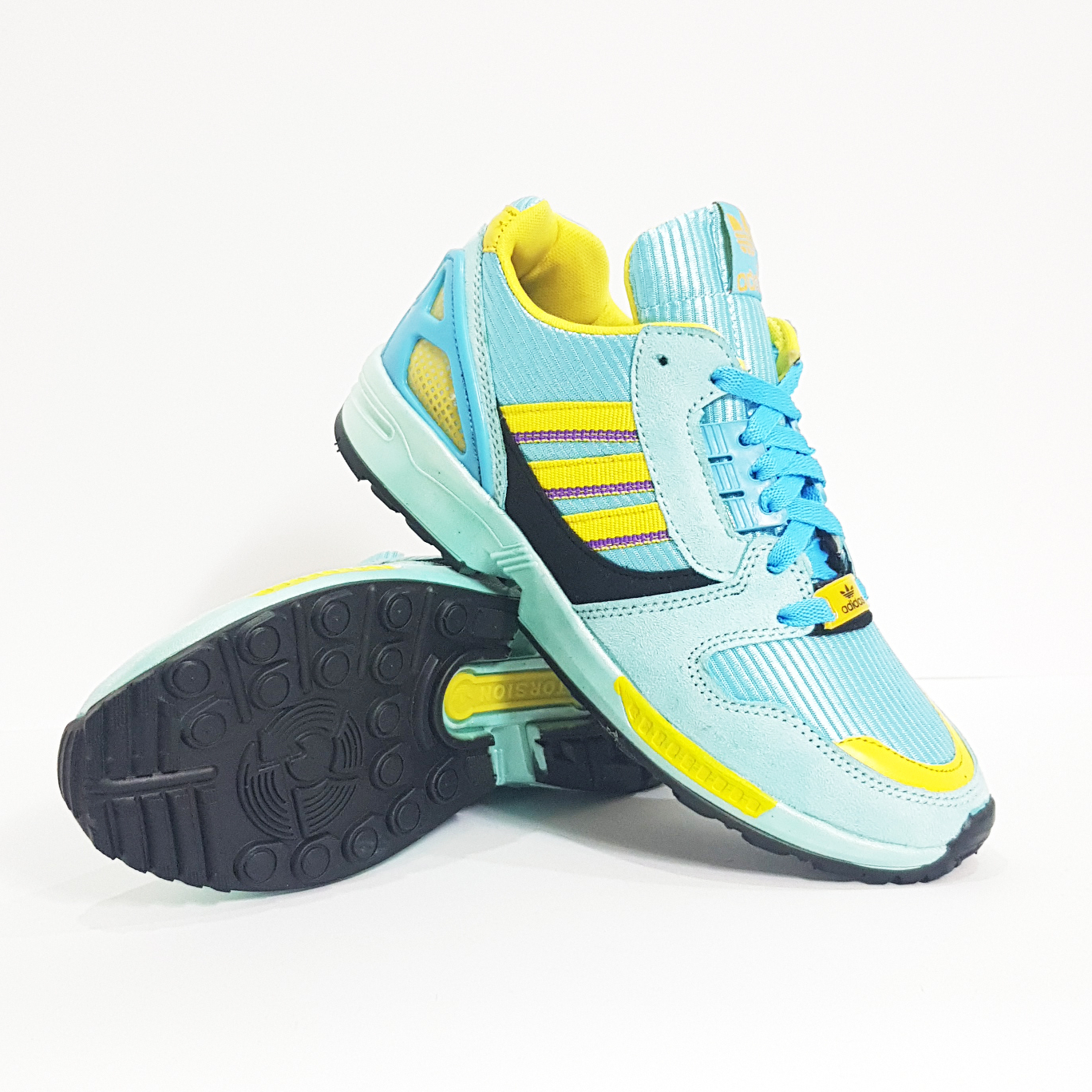 کفش پیاده روی مدل ZX 8000 AQUA LIGHT 2021 رنگ آبی