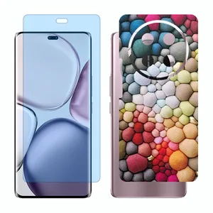 Glass Together model matte anti bluescreen protector suitable for Honor X9c mobile phone with back cover sticker