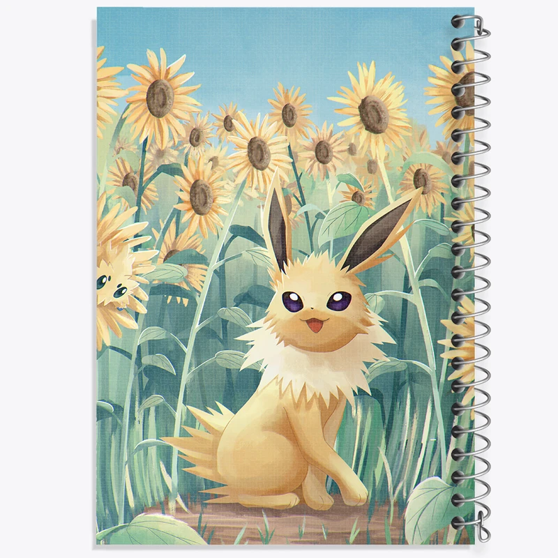 دفتر ژورنال نویسی 50 برگ خندالو مدل نقطه ای طرح بازی پوکمون (pokemon) کد 32707