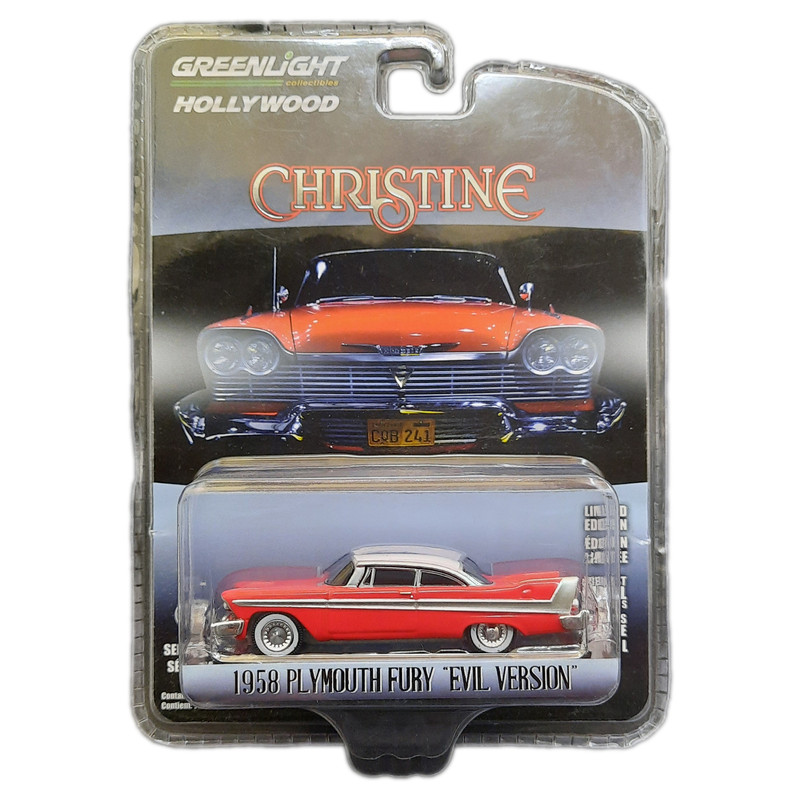 ماشین بازی گرین لایت مدل 1958 PLYMOUTH FURY EVIL VERSION