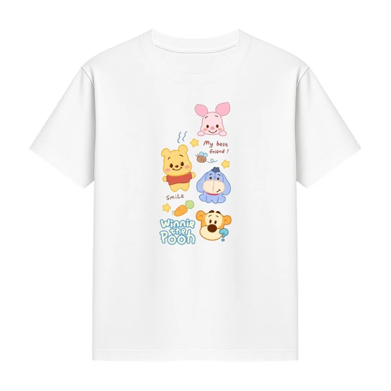 تی‌شرت آستین کوتاه دخترانه مدل پو کد p4 