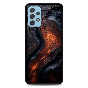 AKAM AMC-WSGA72-WOOD-4  Cover For Samsung Galaxy A72