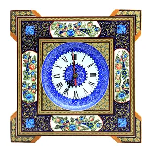 ساعت دیواری خاتم کاری کد 5-70142