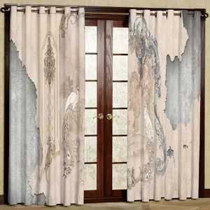 پرده مدل مخمل پانچی کد 2720 سایز 200x140 سانتی متر