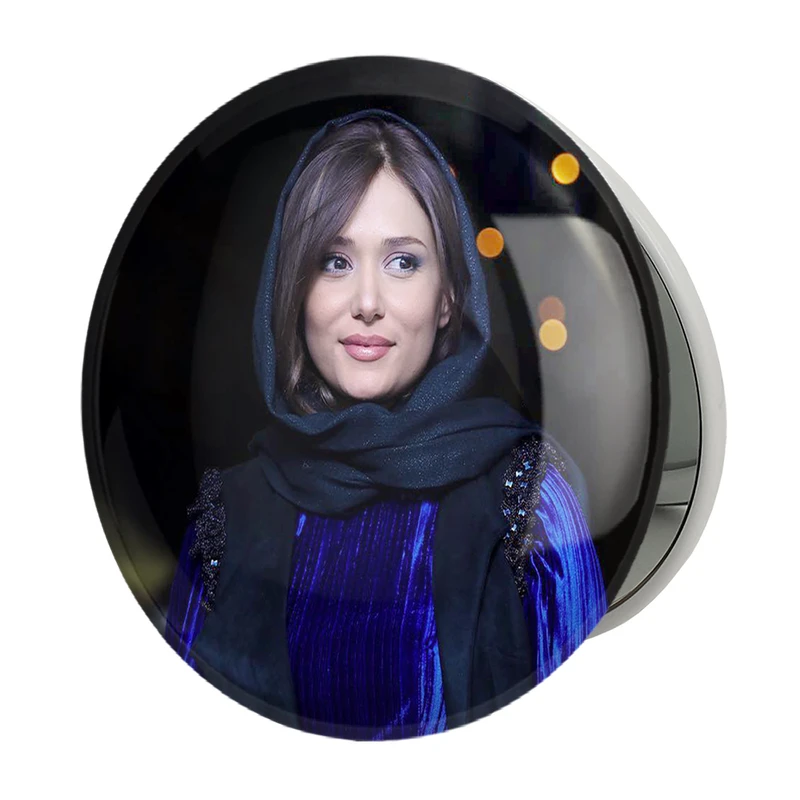 آینه جیبی خندالو طرح پریناز ایزدیار مدل تاشو کد 10497 