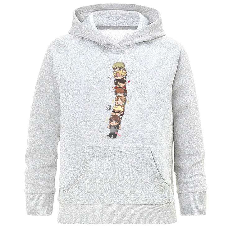 هودی زنانه ظرح بی تی اس مدل Z752