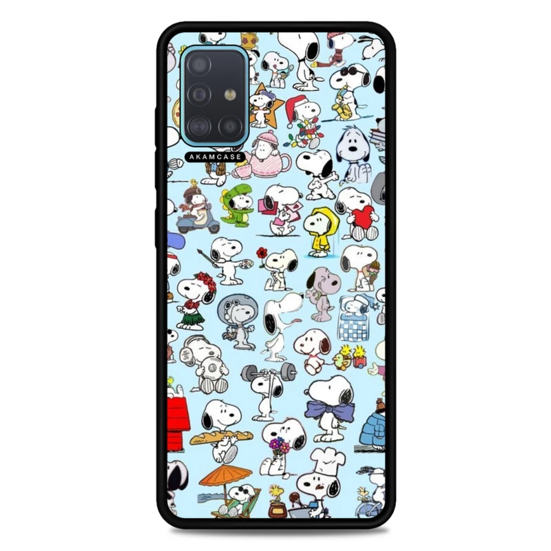 کاور آکام مدل AMC-WSGA51-SNOOPY-23 مناسب برای گوشی موبایل سامسونگ Galaxy A51